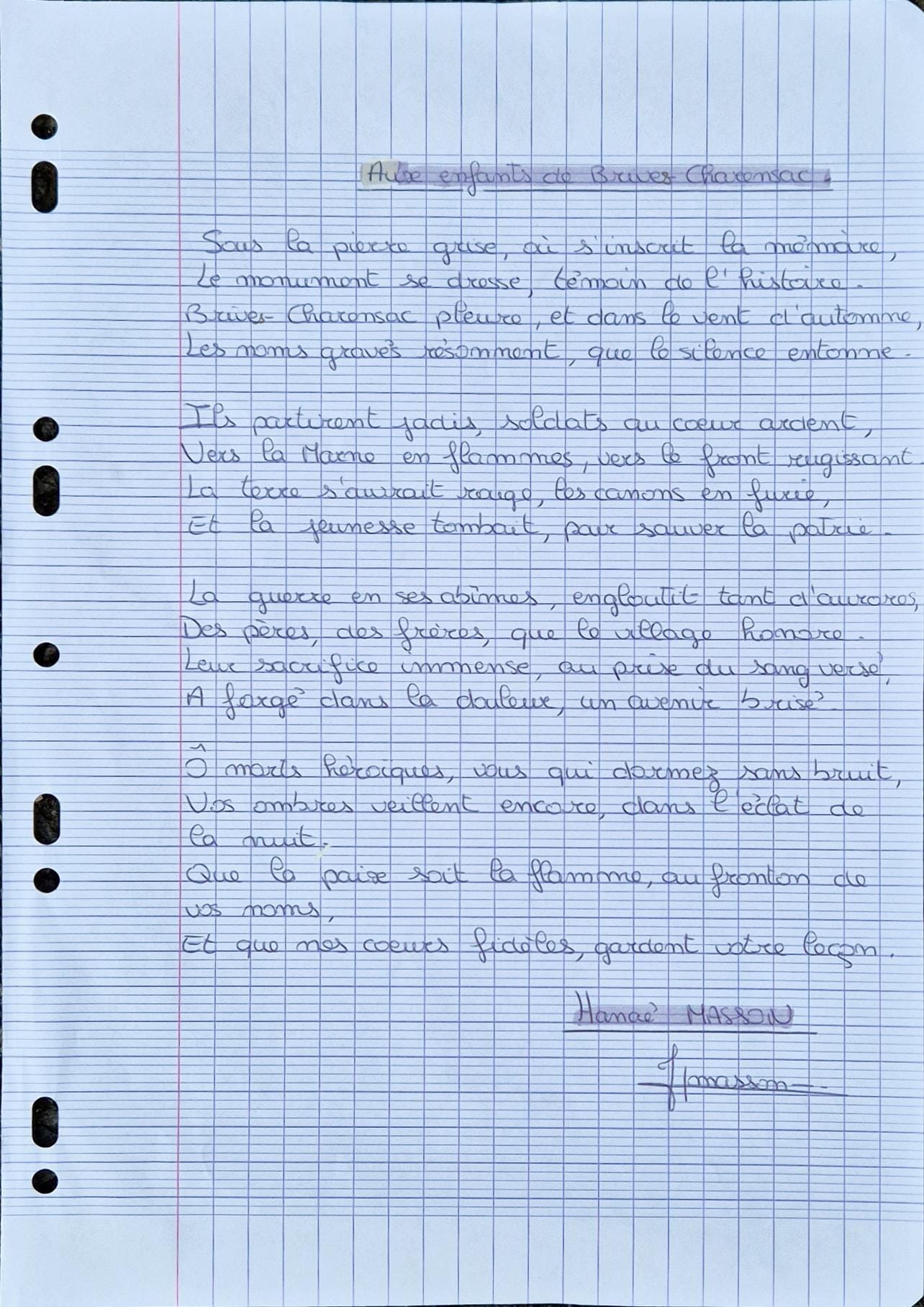 Commémorations du 11 novembre